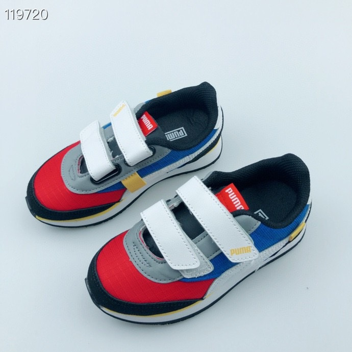 Puma boy double buckle magic post children_s shoes 28-35-2ac2a8c4